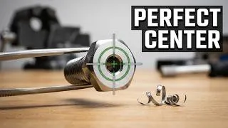 Thumbnail: Millions of people don't know how to drill a hole exactly in the center in a minute!