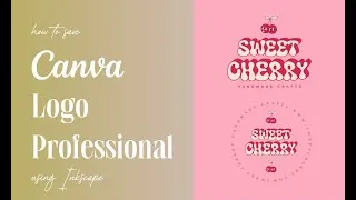 Thumbnail: How to Export Canva Logo in Professional Way using Inkscape for Graphic Designers