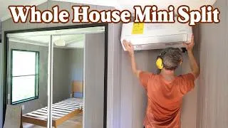 Thumbnail: Installing the Whole House Mini-Split Indoor Units - '80s Mobile Home ReBuild