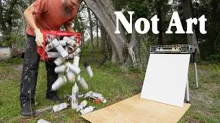 Thumbnail: Smashing Open Spray Paint Cans- Collecting Marbles and Making Art
