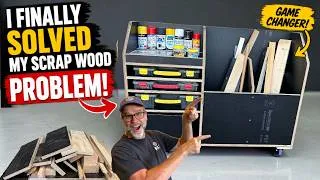 Thumbnail: Awesome Lumber Cart for Small Workshops!