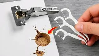 Thumbnail: 99% of Carpenters Don't Know This Broken Hinge Repair Technique.