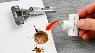 Thumbnail: Genius Broken Hinge Repair Hack – A Professional Carpenter’s Secret.