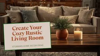 Thumbnail: 10 Creative Low-Budget Rustic Home Decor Ideas for a Warm Cozy House