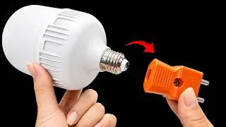 Thumbnail: Attaching a light bulb to a power plug! Millions of people are amazed by this invention.