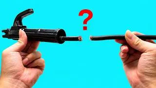 Thumbnail: method for connecting a broken welding cable that few people know about.