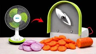 Thumbnail: Very few people know this secret! How to make a vegetable slicer from an old fan.