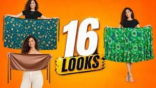 Thumbnail: 16 Outfits from Only 3 Pieces! 😱 Easy No-Pattern DIY (Fits ALL SIZES)