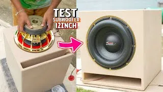Thumbnail: 12 inch subwoofer | test with 36Hz punchy bass box