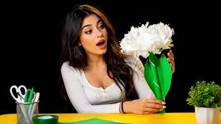 Thumbnail: Turn Tissue Paper Into Beautiful Flowers 🌸 | Easy DIY Step by Step