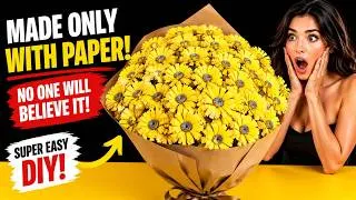Thumbnail: Paper Flower Bouquet DIY | Easy Handmade Gift Idea🌻