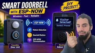 Thumbnail: Build a Smart Doorbell with ESP32 & ESP-NOW | No Wi-Fi Required! 🔥