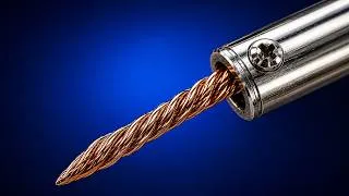 Thumbnail: Never Buy a New Soldering Iron Again! This Simple DIY Trick Really Works! Great Soldering Welding
