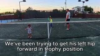 Thumbnail: Toddler Tennis: Family Tennis Practice #toddlers #tennisdrills #kidsactivities #sports #tennis