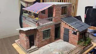 Thumbnail: I Spent 25 Days Building a 1980s Red Brick House in Mini World (Full Timelapse)