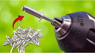 Thumbnail: 5 Amazing Trick With Drill! Attach The Rivets To A Drill And See What Happens! Little-Known Tricks