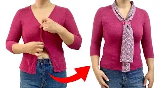 Thumbnail: How to Upgrade a Cardigan With a Beautiful Collar