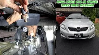 Thumbnail: How To Solve Check Oil Light Problem I Replace Toyota Corolla Oil Pressure Sensor Switch I 08-18 DIY