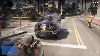 Thumbnail: GTA 6 (Grand Theft Auto 6) - Official Extended Gameplay 4K 60fps