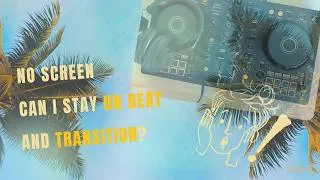 Thumbnail: 🎧🔥 NO-SCREEN DJ MIXING CHALLENGE