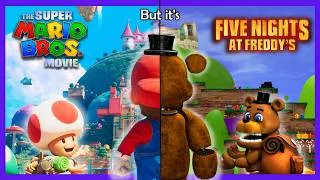 Thumbnail: [SFM/FNAF] Mario Movie Mushroom Kingdom Scene but with FNAF Characters
