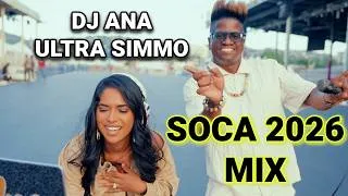 Thumbnail: Soca 2026 Mix 🔥 - Best Soca Hits | DJ Ana x Ultra Simmo LIVE @ Savannah Stage 🇹🇹