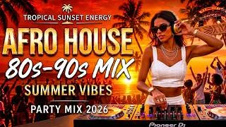 Thumbnail: 90s Afro House / Island Vibes 2026 (Michael Jackson, Boney M, Modern Talking, Corona, Madonna)