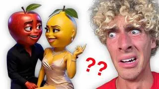 Thumbnail: Reacting to the DUMBEST AI Food Stories