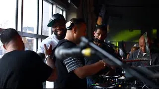 Thumbnail: DJ SHORTKUTZ W 50 CENT, FAT JOE & CHRIS BROWN @ STUDIO SQUARE