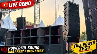 Thumbnail: Live Demo Tour 8 Line Array 12 Single Sub Full Detail Explained With Demo
