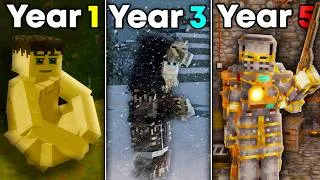 Thumbnail: I Built a Factory to Escape the Stone Age