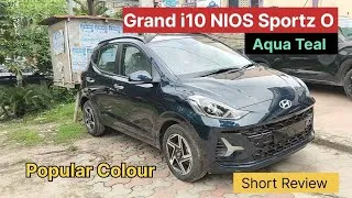 Thumbnail: 🔥 Grand i10 NIOS Sportz Optional – Aqua Teal Colour 🔥