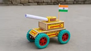 Thumbnail: How To Make Military Tanker From Matchbox | DIY Mini Army Tank Project