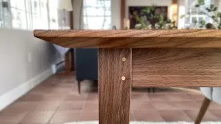 Thumbnail: Building a Shaker Walnut Dining Table