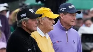 Thumbnail: Throwback: When Watson, Nicklaus & Player shared their views on the reducing golf ball's distance