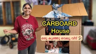 Thumbnail: Cardboard house ഉണ്ടാക്കിയാലോ 😍💃🏾@dlittlejoys 