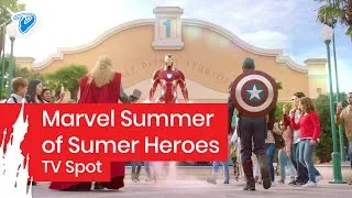 Thumbnail: Marvel Summer of Super Heroes at Disneyland Paris - TV Ad Iron Man, Thor, Spider-Man