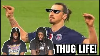 Thumbnail: Americans React to Football THUG LIFE Moments