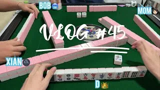 Thumbnail: Singapore Mahjong 🔥🎲 #45 On a Lucky STREAK!! ➔ D/Mom/Bob/Xian