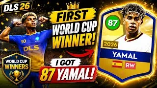 Thumbnail: I SIGNED 87 Lamine Yamal! 🤯 My First World Cup Winner in DLS 26
