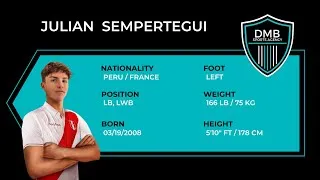 Thumbnail: Julian Sempertegui (LB, LWB) Soccer Recruiting Video - Committed to Jacksonville University