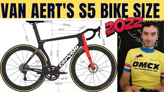 Thumbnail: Wout Van Aert's S5 Bike Size 2022