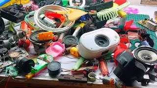 Thumbnail: Dc I found dc motor from scraptoys / making awesome DIYmotor fan using old toys sound speed project 