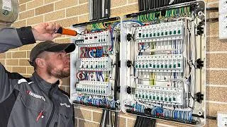 Thumbnail: Oddly Satisfying Electric Wires Installation | Dream House DIY Project