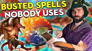 Thumbnail: Gamebreaking Spells Nobody Uses in D&D