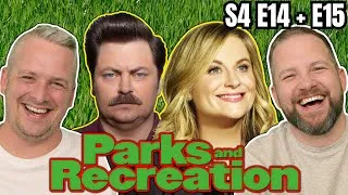 Thumbnail: British Guys HILARIOUS Parks and Recreation Reaction S4 E14 + E15