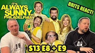Thumbnail: British Guys React to It's Always Sunny In Philadelphia S13 E8 + E9
