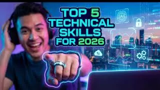 Thumbnail: Top 5 Technical Skills You MUST Master for 2026 (Earn More, Future-Proof Your Career)