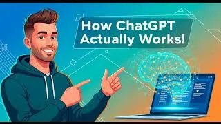 Thumbnail: How ChatGPT Actually Works - Simple Explanation for Normal People (No Math!)