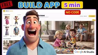 Thumbnail: I Built This FREE No-Code AI App in 5 Minutes | Google AI Studio